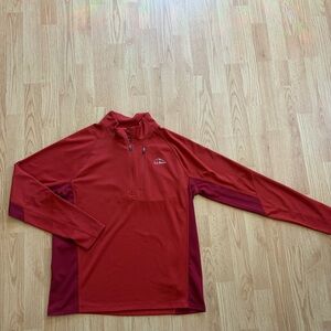 Men’s LL Bean Quarter Zip Pullover